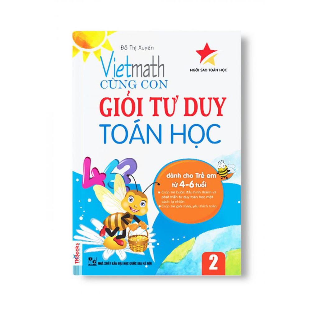 Sách - vietmath – cùng con giỏi tư duy toán học tập 2