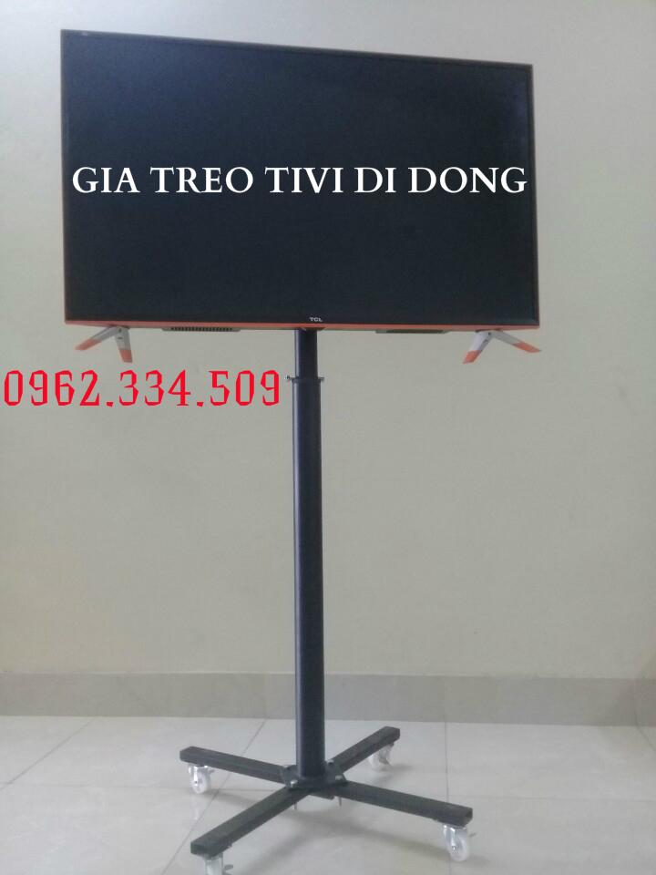 giá treo tivi di động 1 cột