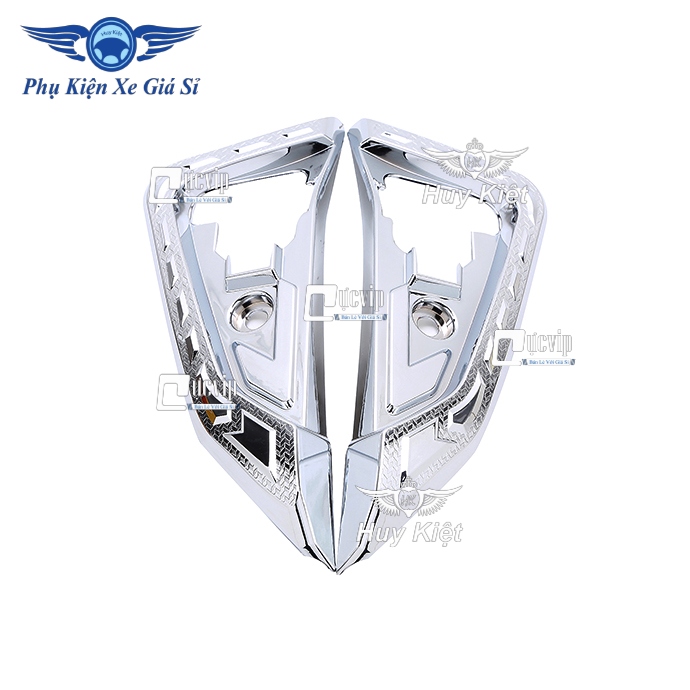 Ốp gác chân sau xe sh 2020 xi mạ inox ms2704
