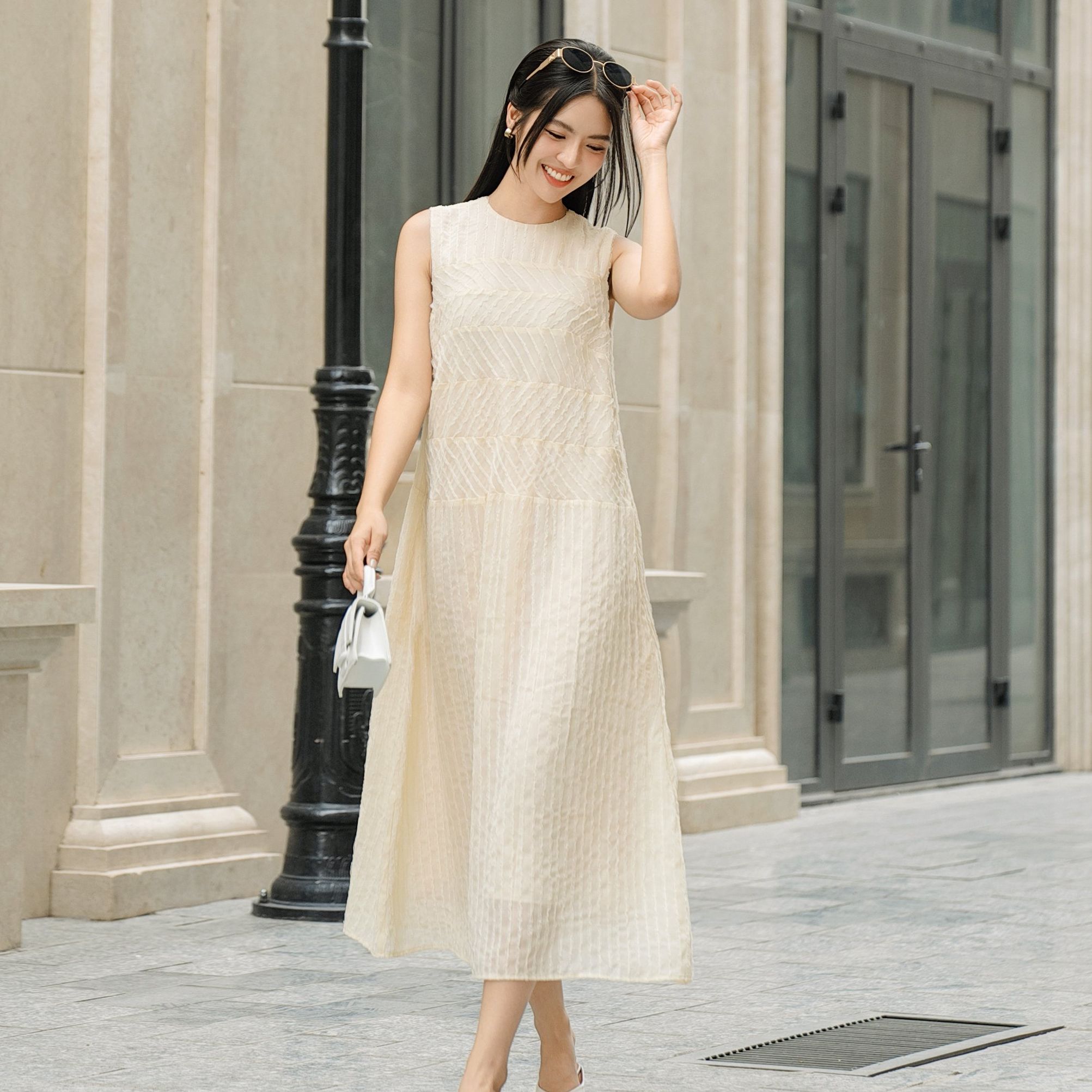 Voucher siêu sale 15% olv - đầm eira loose dress