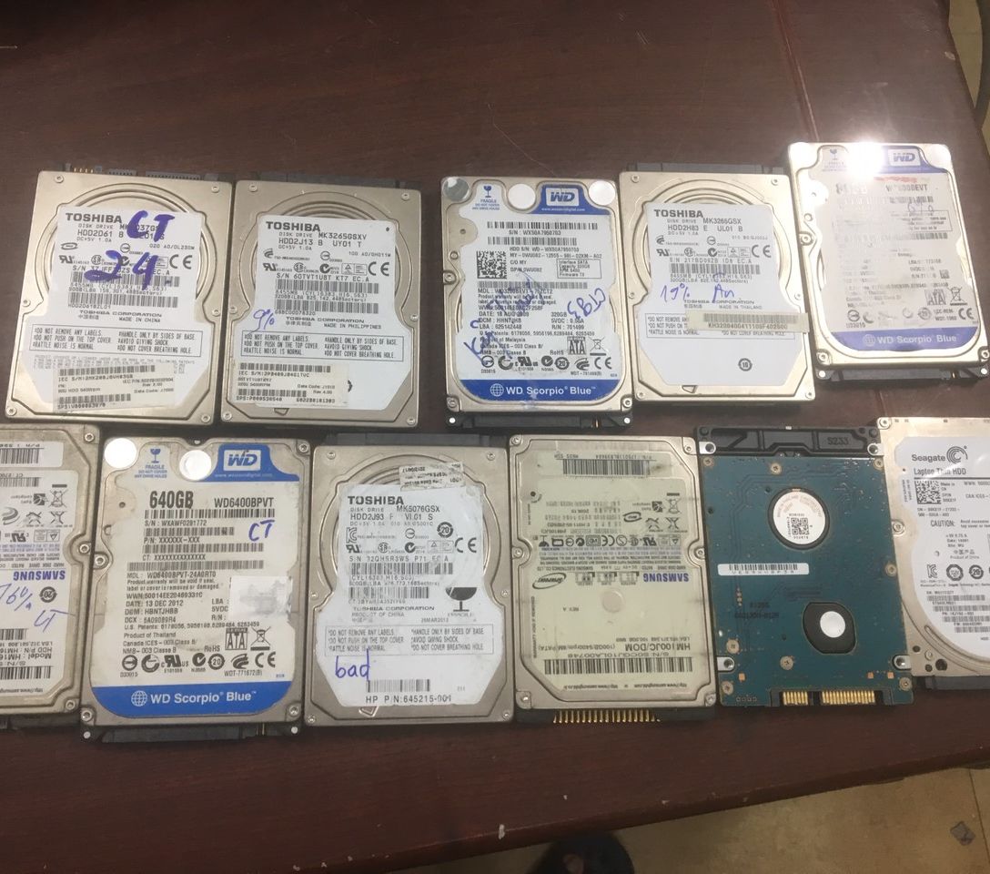 Ổ cứng laptop cũ hỏng bad