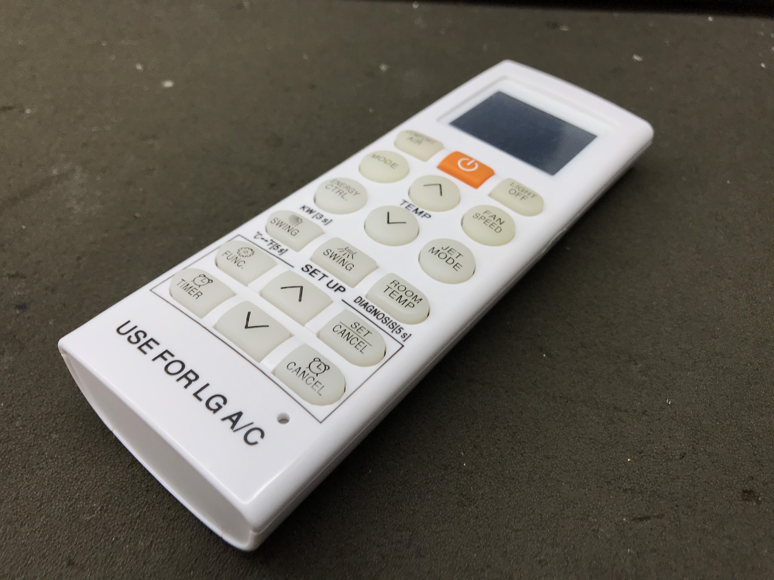 LG nút cam - Remote điều khiển máy lạnh LG Inverter