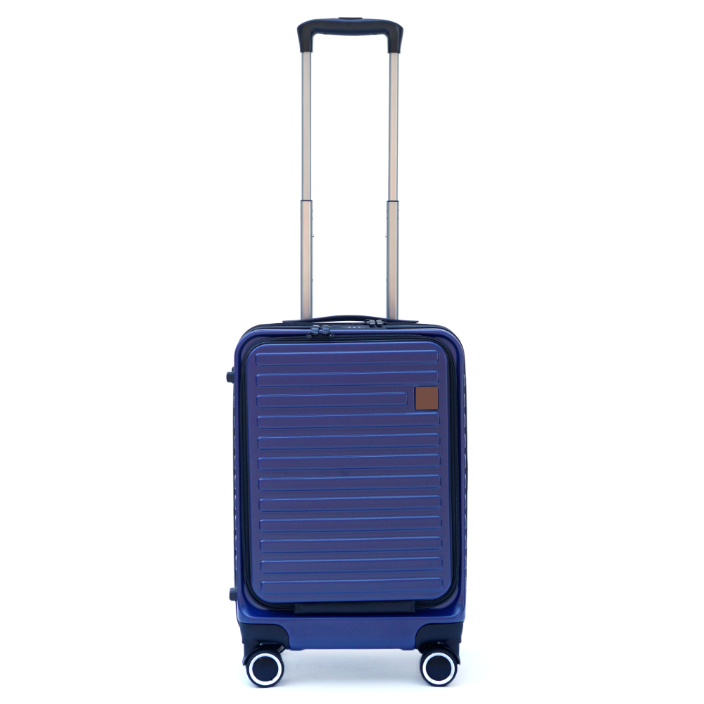 [TẶNG DÂY ĐAI KO KHÓA] Vali nhựa kéo du lịch cao cấp có ngăn đựng Laptop TRIP Lux99 size 20inch, nhựa PC, đựng 7kg hành lý xách tay lên máy bay, bảo hành 5 năm [FREESHIP MAX] gồm màu xám, xanh rêu, cam, xanh đen