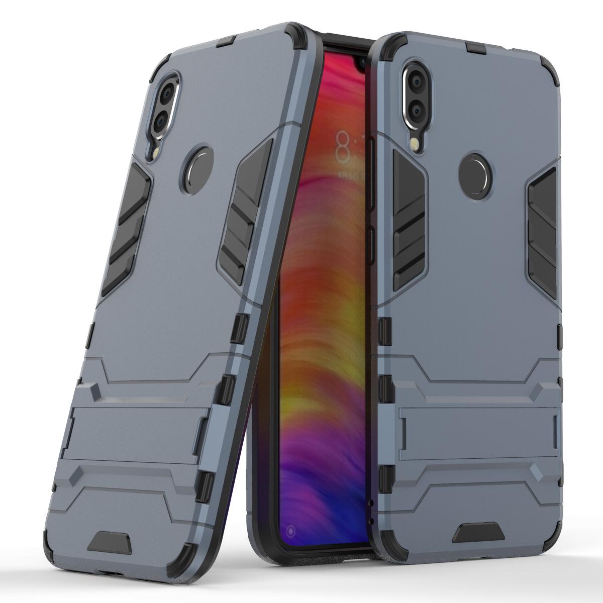 Ốp lưng chống sốc Iron Man Xiaomi Redmi Note 7, Redmi Note7, Xiaomi note7(Tặng kính cường lực trong suốt)