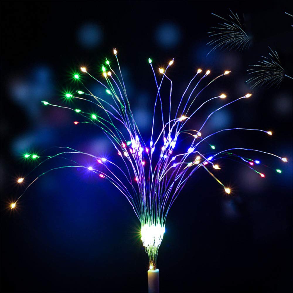 ĐÈN LED HÌNH PHÁO HOA ĐỦ MÀU - FIREWORK - LOẠI 100 LED