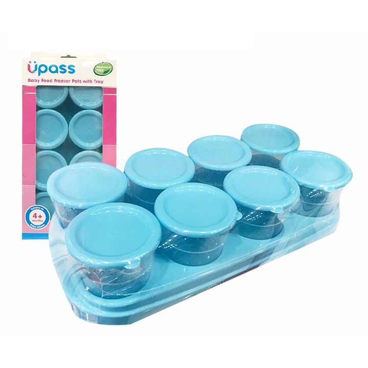 Bộ 8 Khay Trữ Đông Thức Ăn Upass Cho Bé UP0070N ( Dung Tích 70ml )
