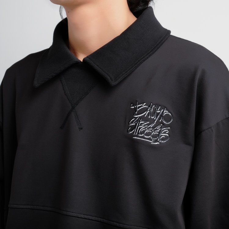 XFIRE BACKTOSTREETZ LONG SLEEVE TSHIRT IN BLACK