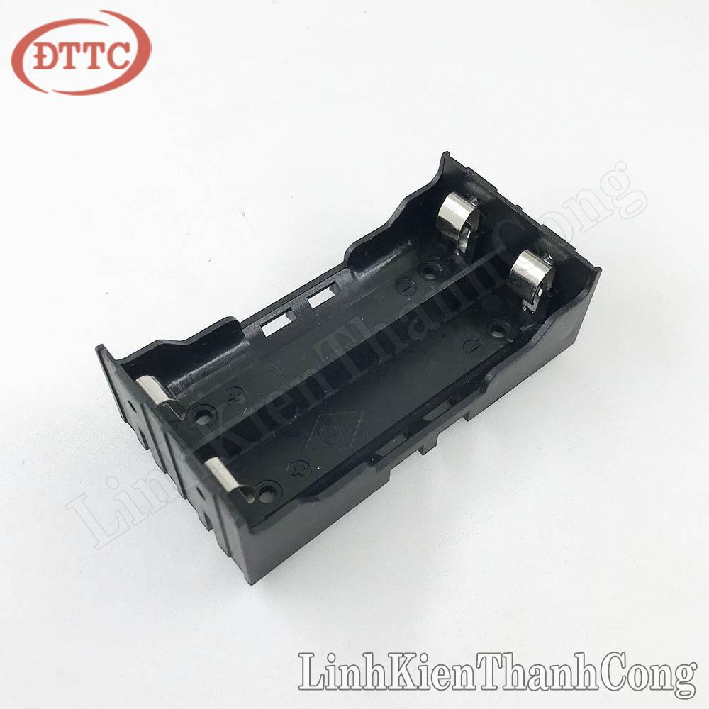 Hộp đế pin 18650 hàn mạch 2p