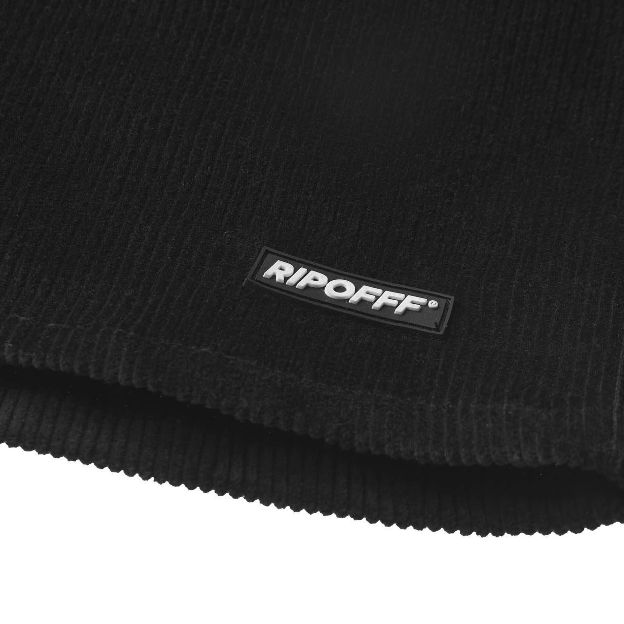 RIPOFFF Corduroy Shorts - Black