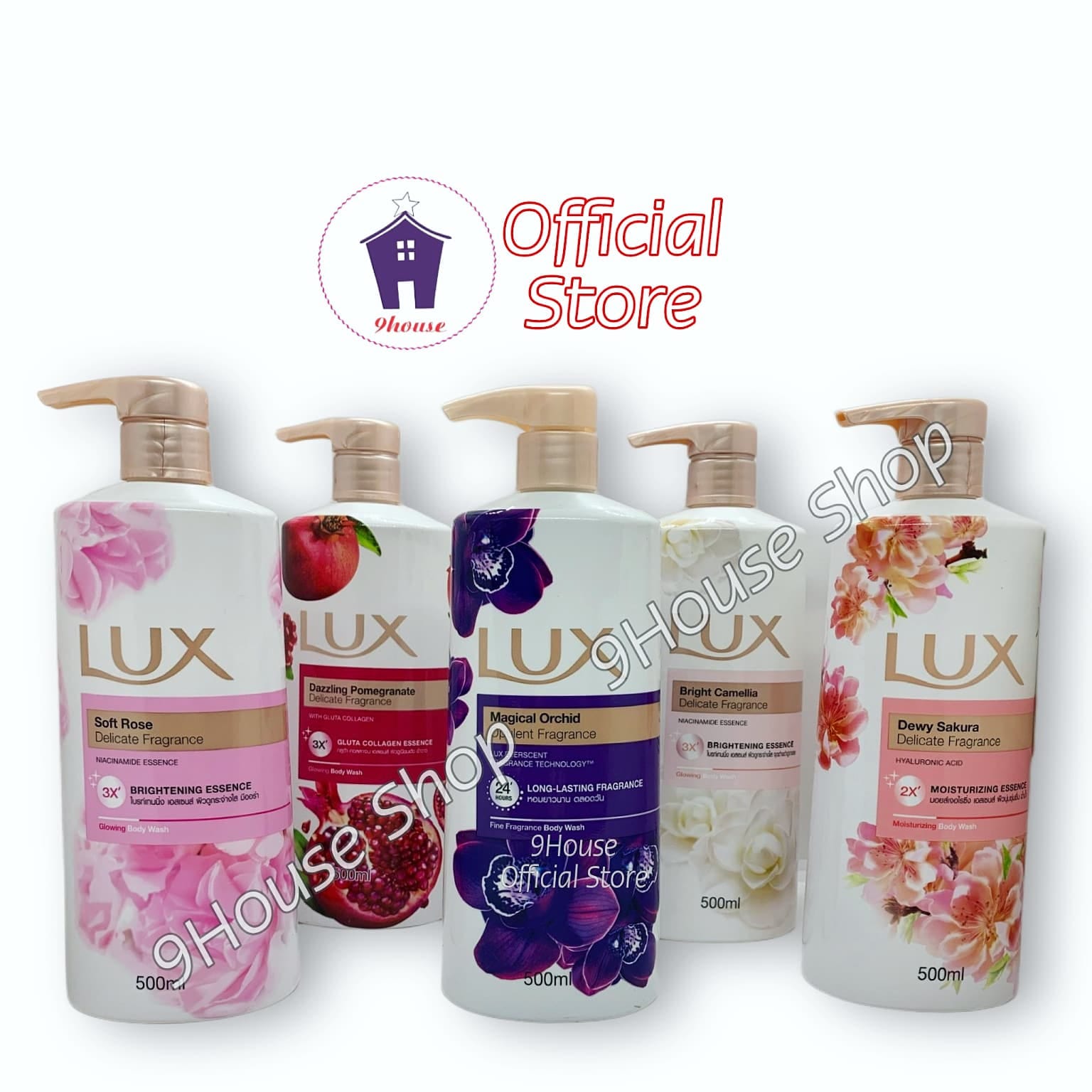 01 Chai Sữa Tắm LUX Thái Lan 450ml