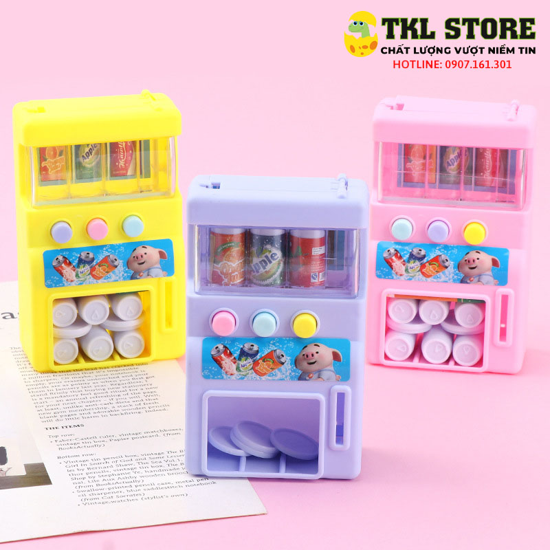 Đồ chơi máy bán nước tự động, đồ chơi mini cho bé - TKL STORE