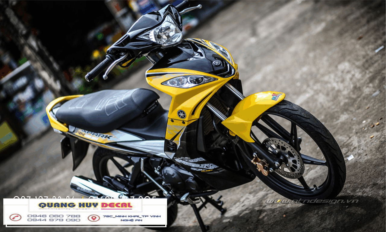 Tem rời xe exciter 2010 Lc vàng đen Ex 79 #30 Tem rời xe exciter 2010 Lc vàng đen Ex 79