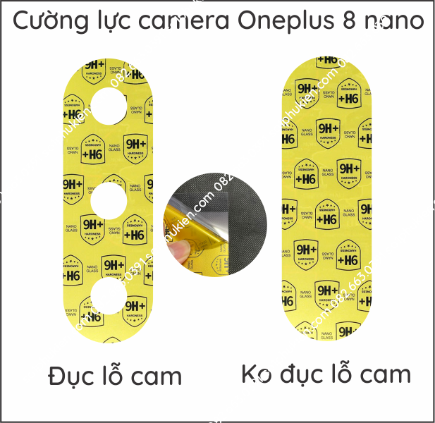 Dán cường lực camera Oneplus 8 nano siêu bảo vệ