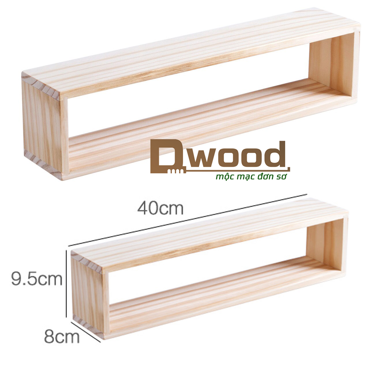 [HCM][Decor] Kệ gỗ để bàn trang trí Dwood - 1 cái