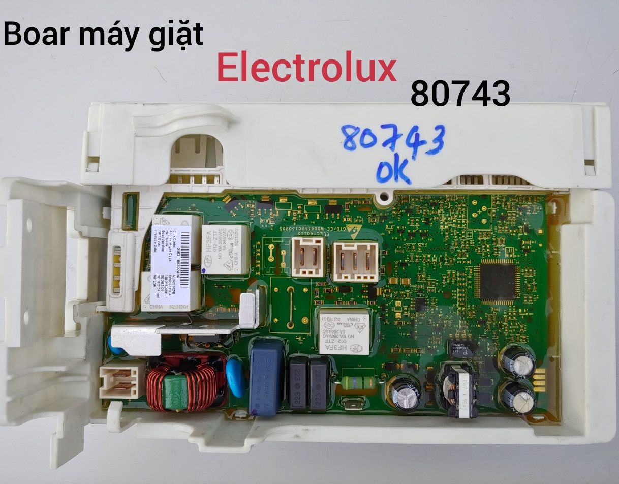 Bo nguồn máy giặt Electrolux 80743 ( Hãng tháo máy )