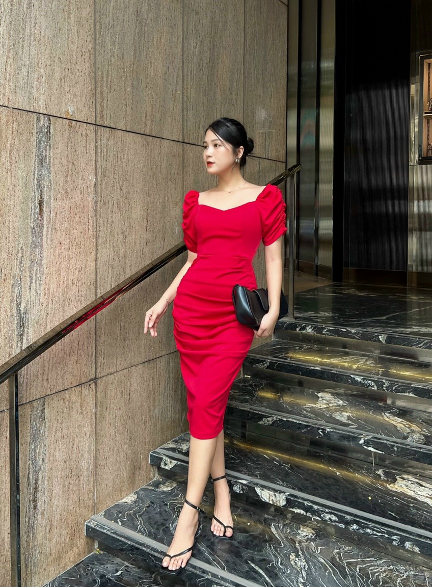 Đầm body cao cấp hàng thiết kế - yb221014