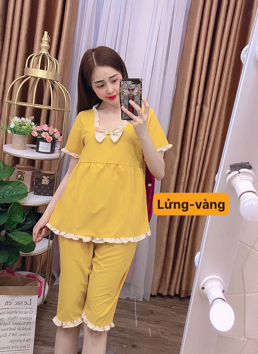 SET BỘ THỜI TRANG LỬNG PHỐI VIỀN BÈO SIÊU DỄ THƯƠNG