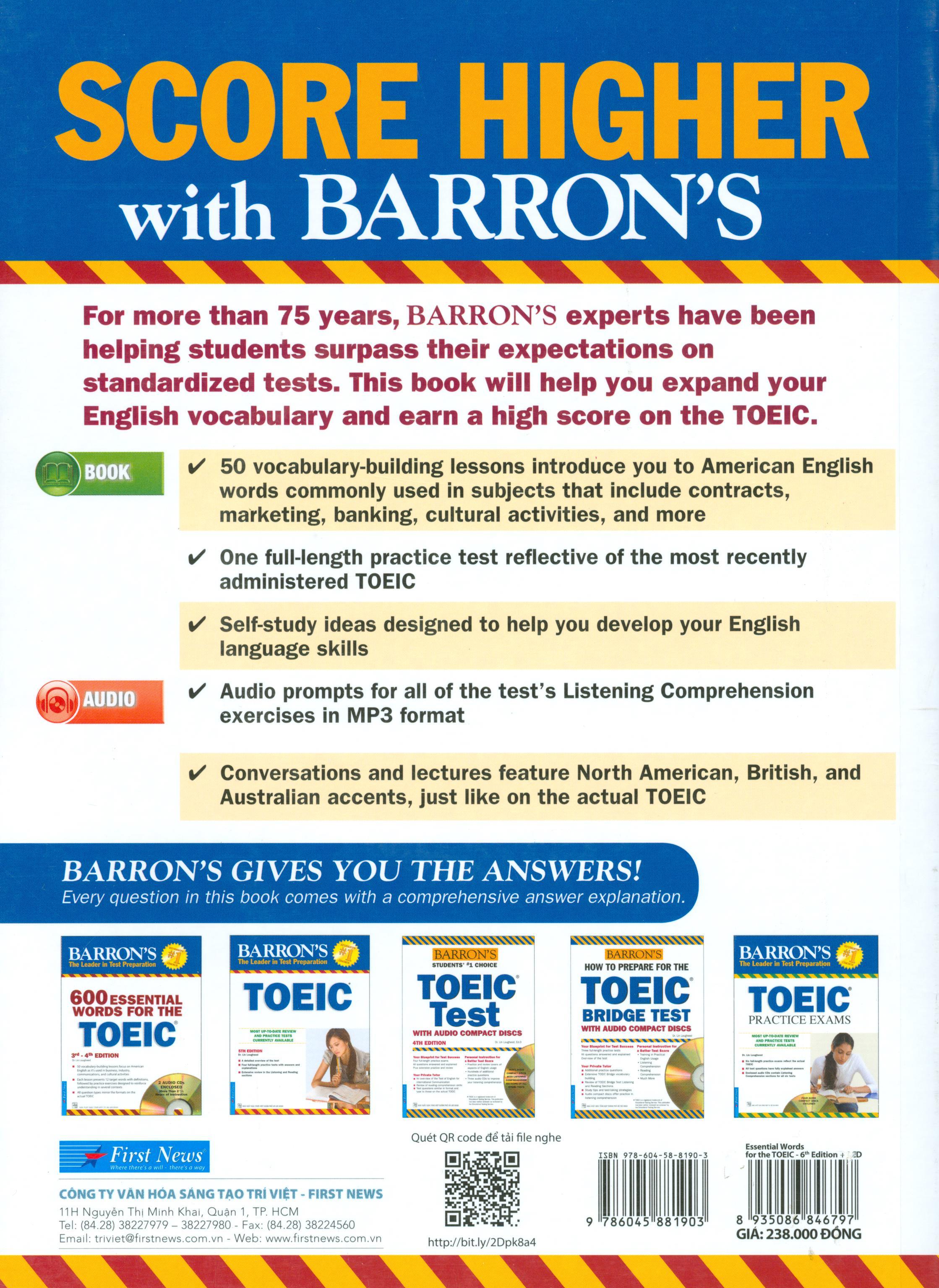 Essential Words For The Toeic 6th
