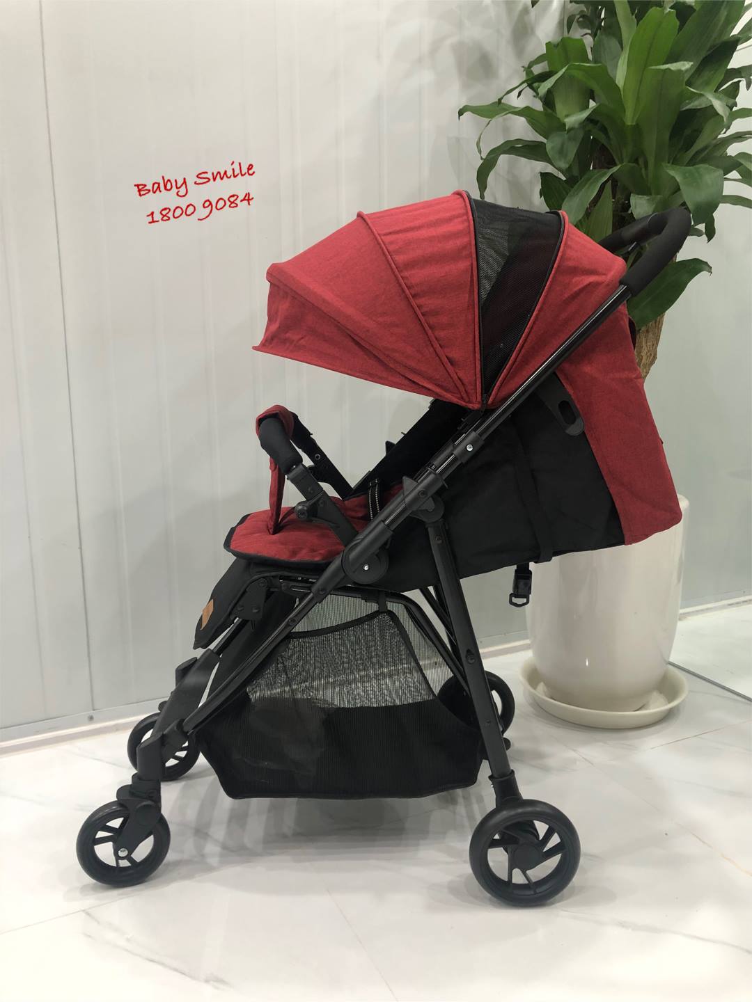 Xe đẩy FUNNIO KM688 đẩy 2 chiều, 3 tư thế