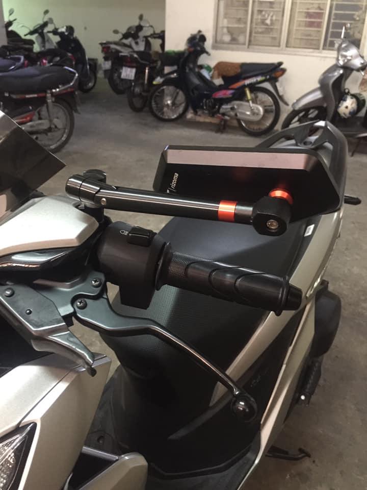 Gương / kính chiếu hậu xe máy Rizoma xéo