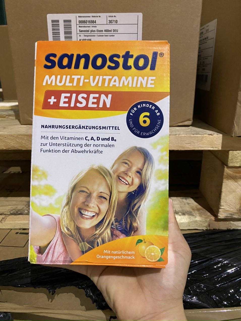 Sanostol vitamin tổng hợp hàng Đức số 1,3,6 dành cho bé từ 1 tuổi - Trend girls online