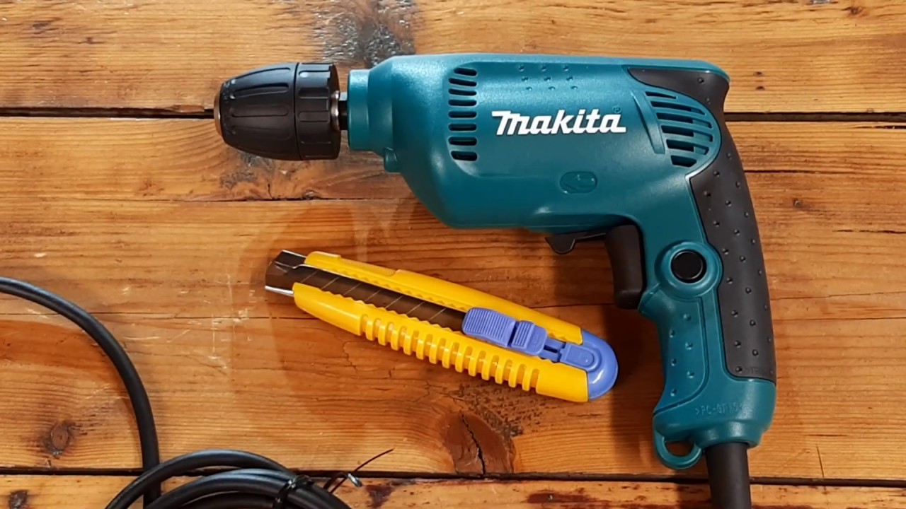 Máy khoan tốc độ cao Makita 6413 (Xanh đen)