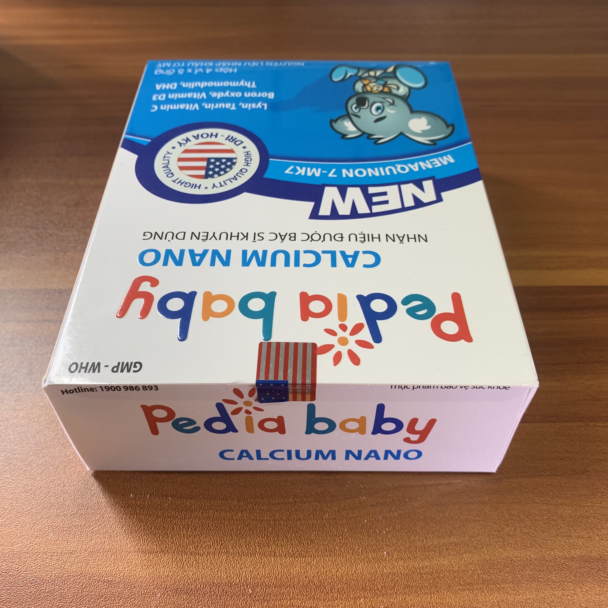 Pediababy bổ sung canxi