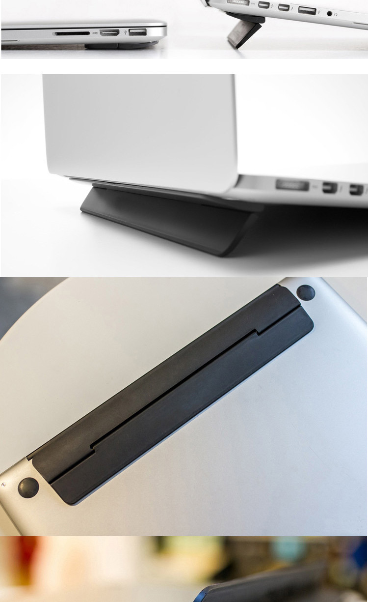 ❤️ KickFlip Đế Tản Nhiệt Laptop, Macbook ❤️ Siêu Mỏng Dạng Dán & Gập Dưới Lưng Máy