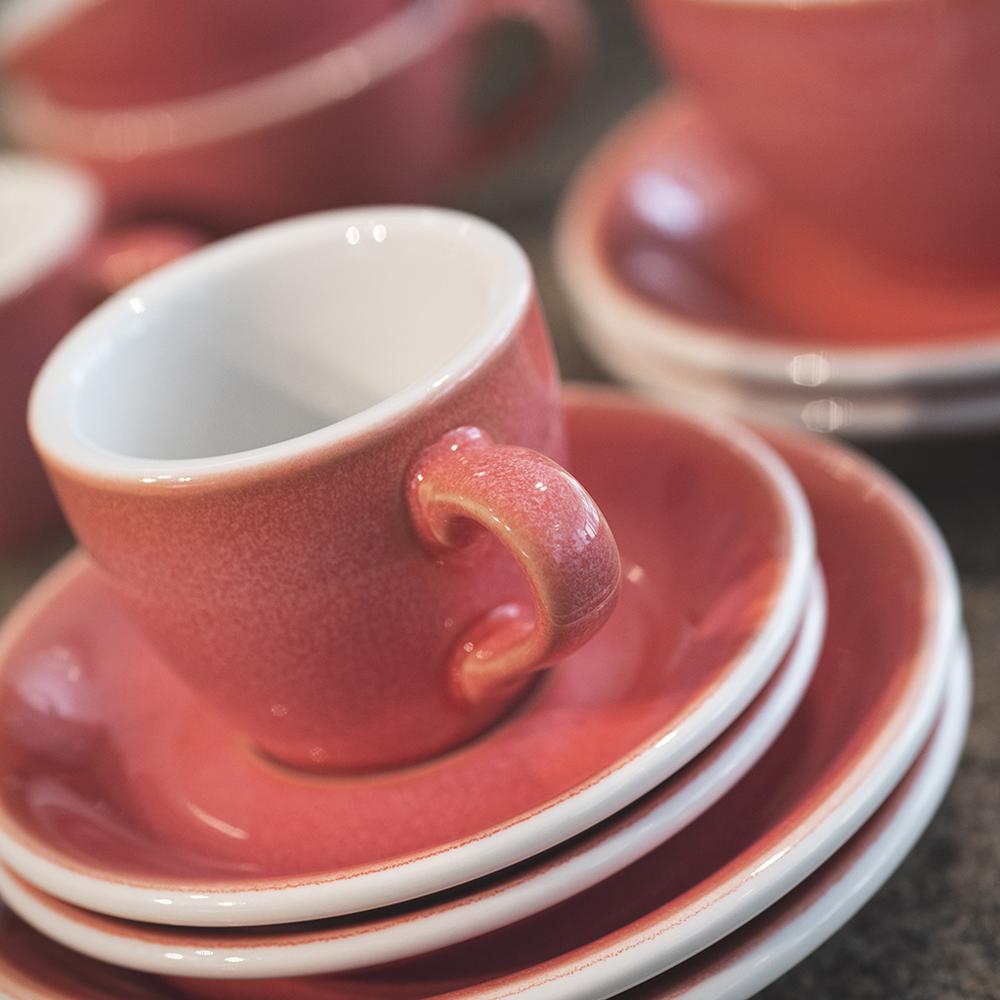 Ly Cà Phê Egg 80ml Espresso Cup & Saucer (Màu Potters) - Loveramics