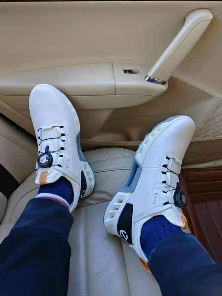 Giày Golf Ecco Nút Vặn - Giày Golf Nam- Bản Mới Nhất