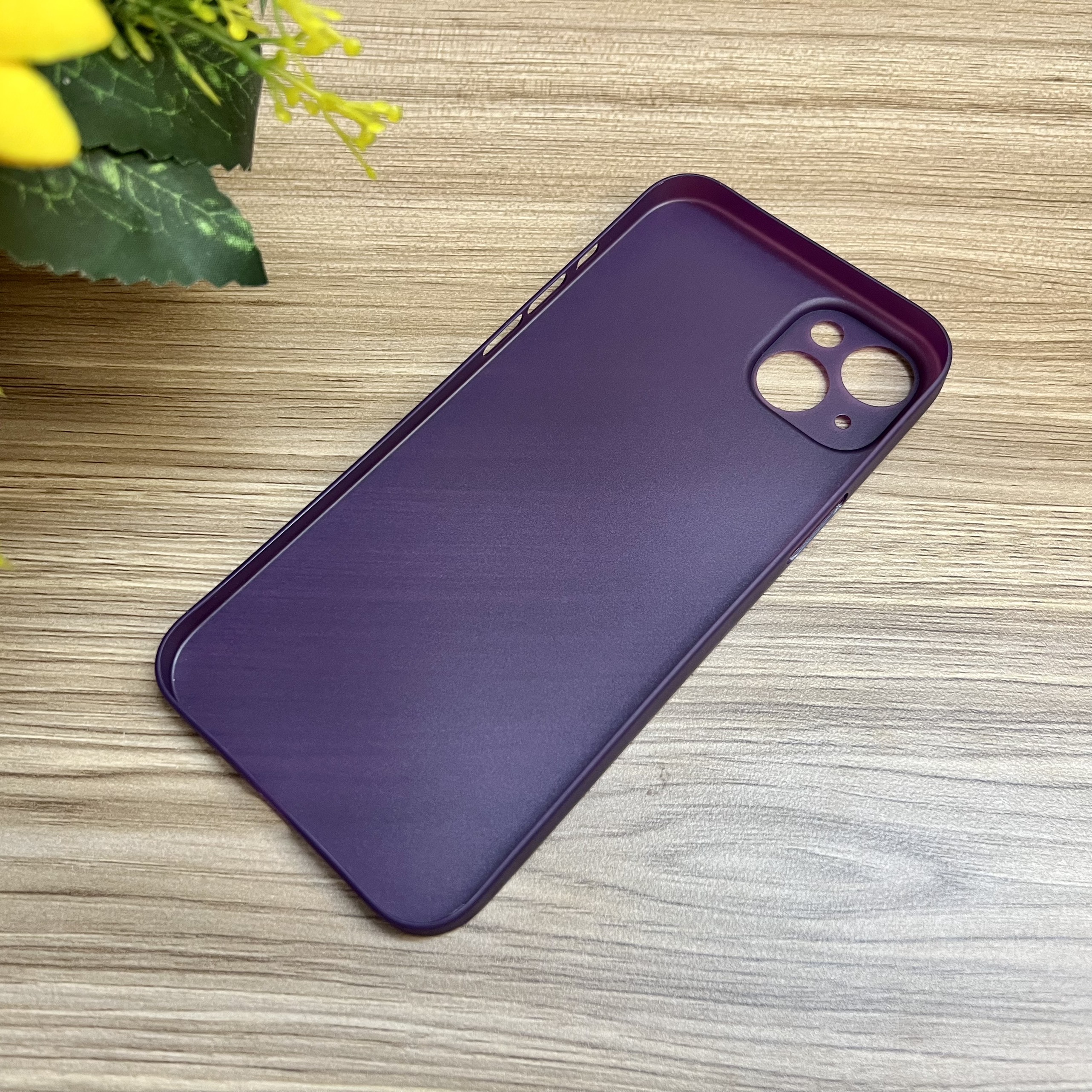 Ốp lưng iPhone 14 Plus Memumi siêu mỏng màu tím