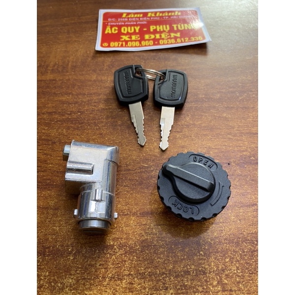 [Giảm sốc] BỘ KHOÁ ĐIỆN XE 133S ( Bộ 3 ổ  khoá )