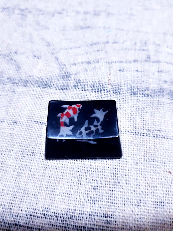 [HCM]Phôi cá koi trang trí móng keycap các sản phẩm thủ công.