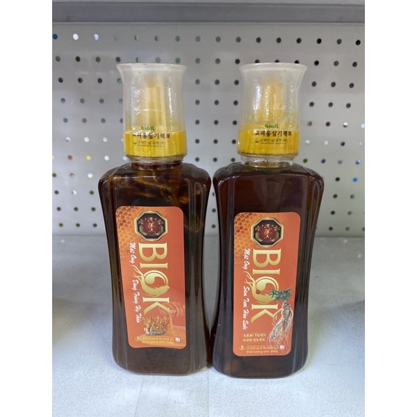 Mật ong đông trùng hạ thảo HQ BIOK 500g