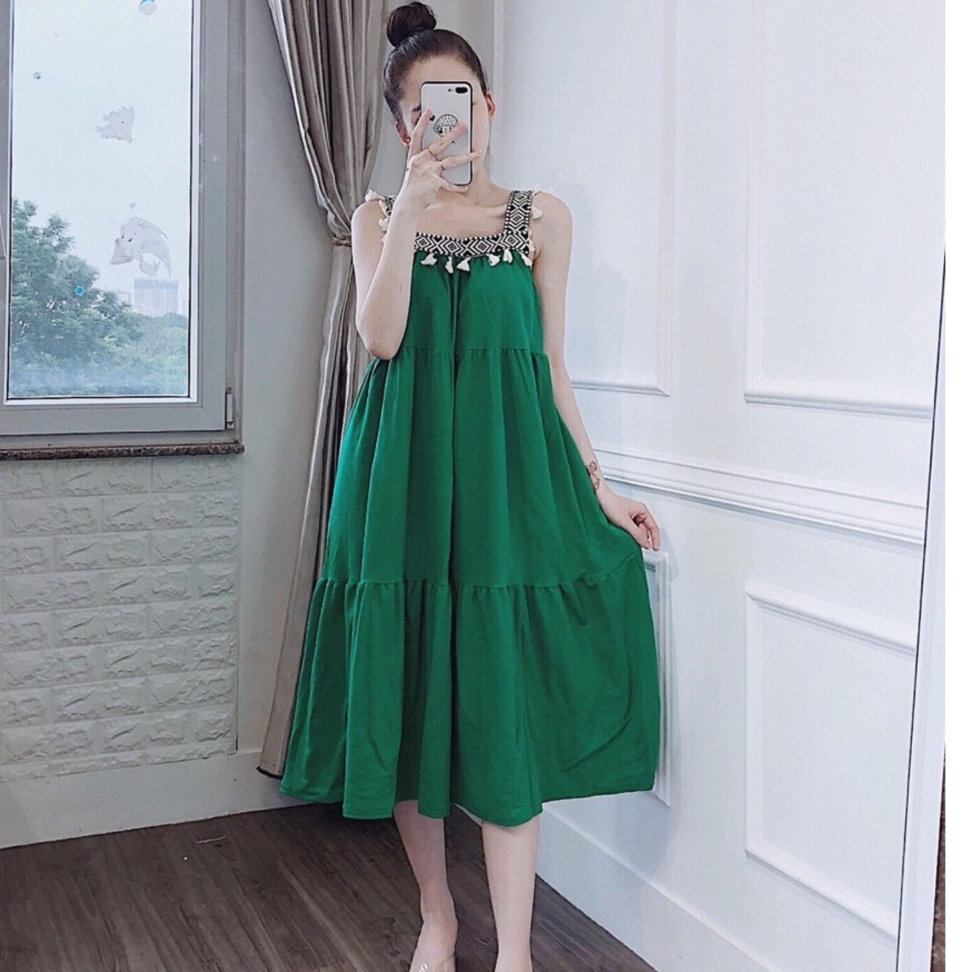 Váy bầu xinh giá rẻ-váy bầu đẹp
