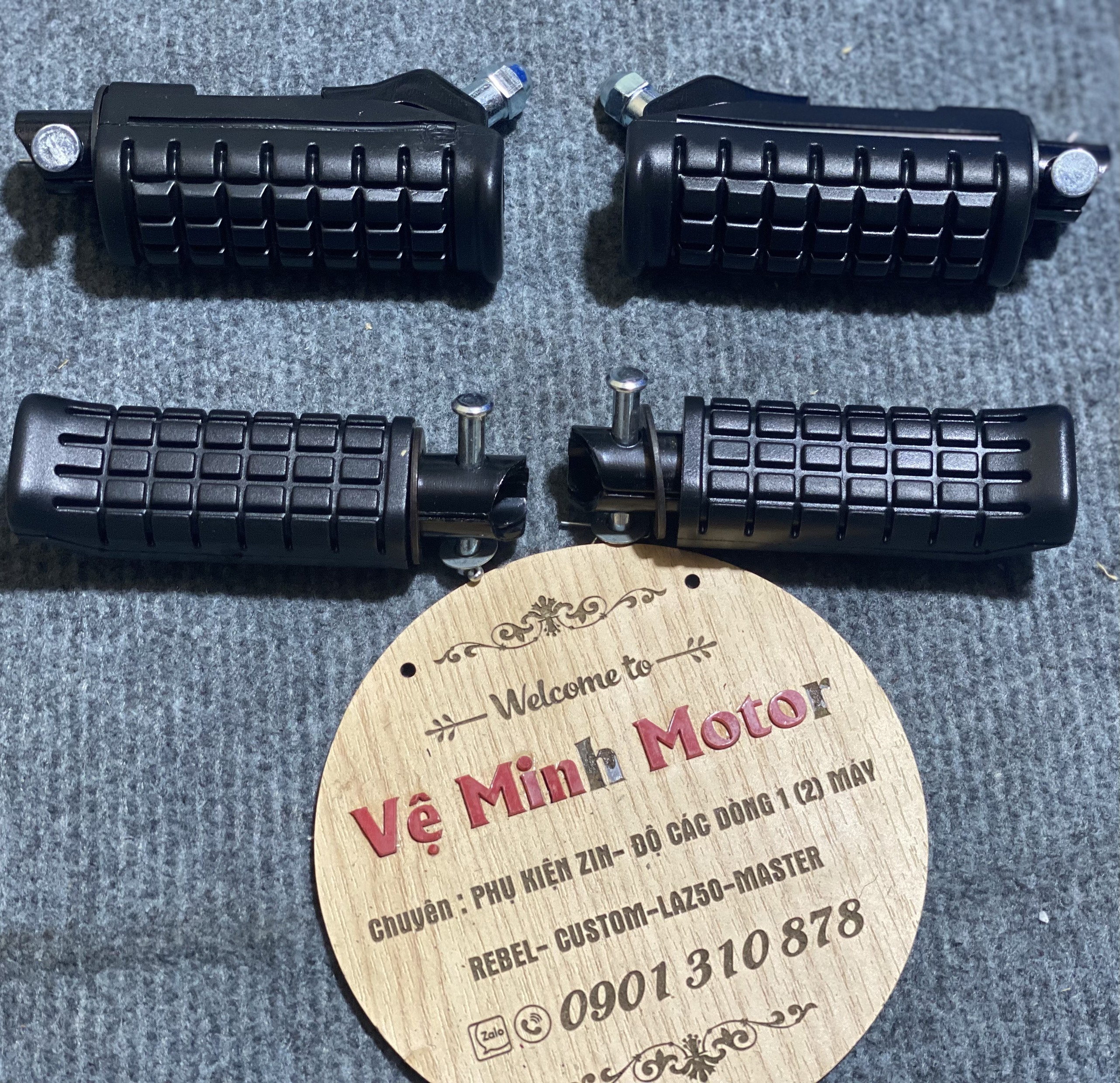 Gác chân trước sau Honda Cb 250 Nighthawk