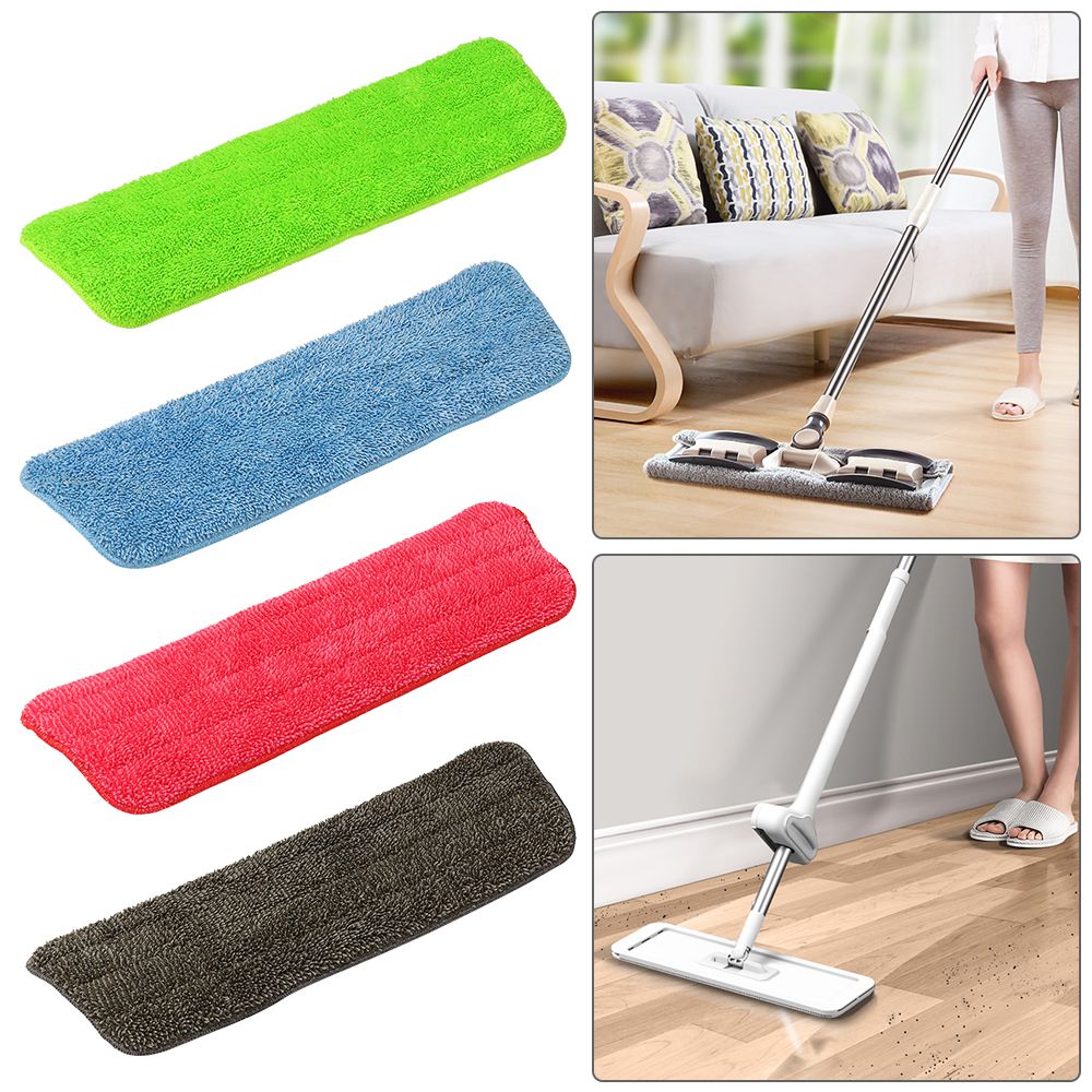 Mop Replacement Pads Washable Refill Microfiber Wet/Dry Cleaning Pad Gadgets CF