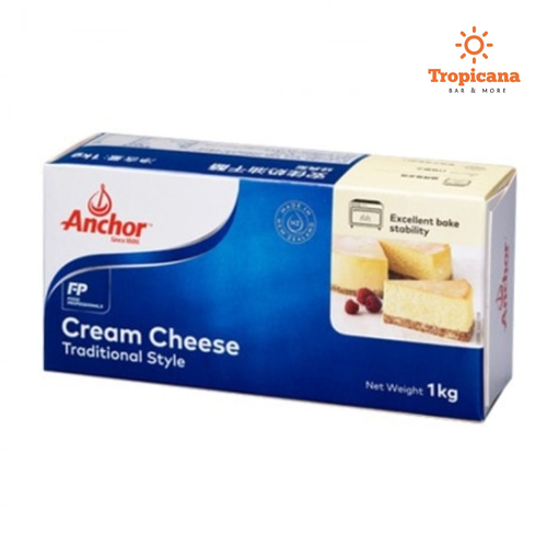 Cream Cheese Anchor 1kg - Hộp 1kg - CHỈ GIAO HCM TRONG NGÀY - CHỈ GIAO