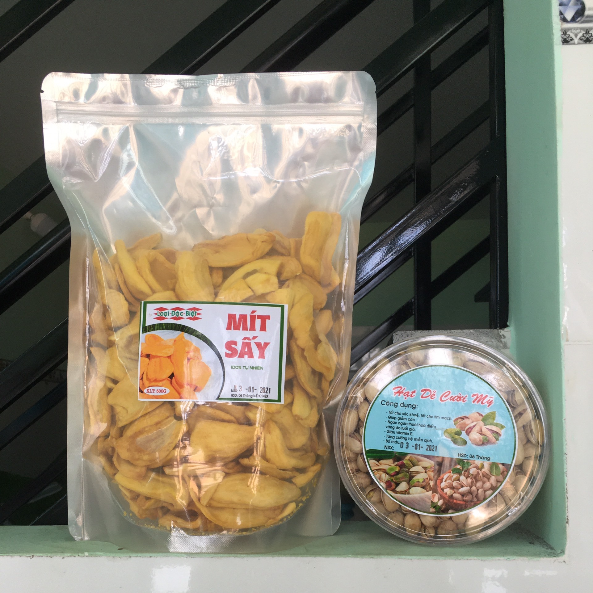 Quà Tết 2021 [21 chốt đơn ] Mít Sấy khô 500gr (miễn phí vận chuyển)