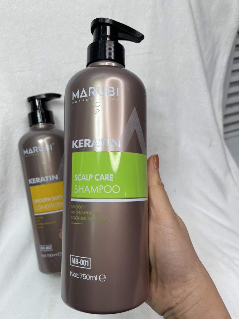 Gội xả phục hồi và dưỡng tóc Marubi 750ml