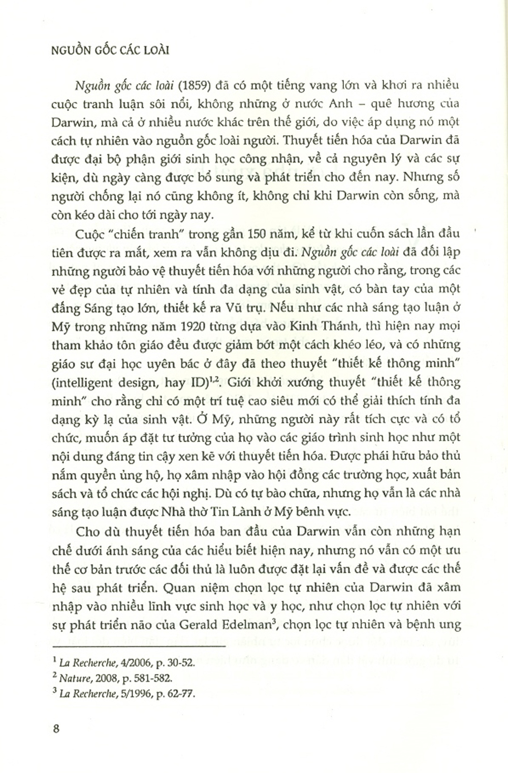 Nguồn Gốc Các Loài