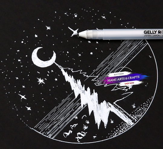 Bút Trắng Gelly Roll Sakura Full Nét (0.5-0.8-1.0)