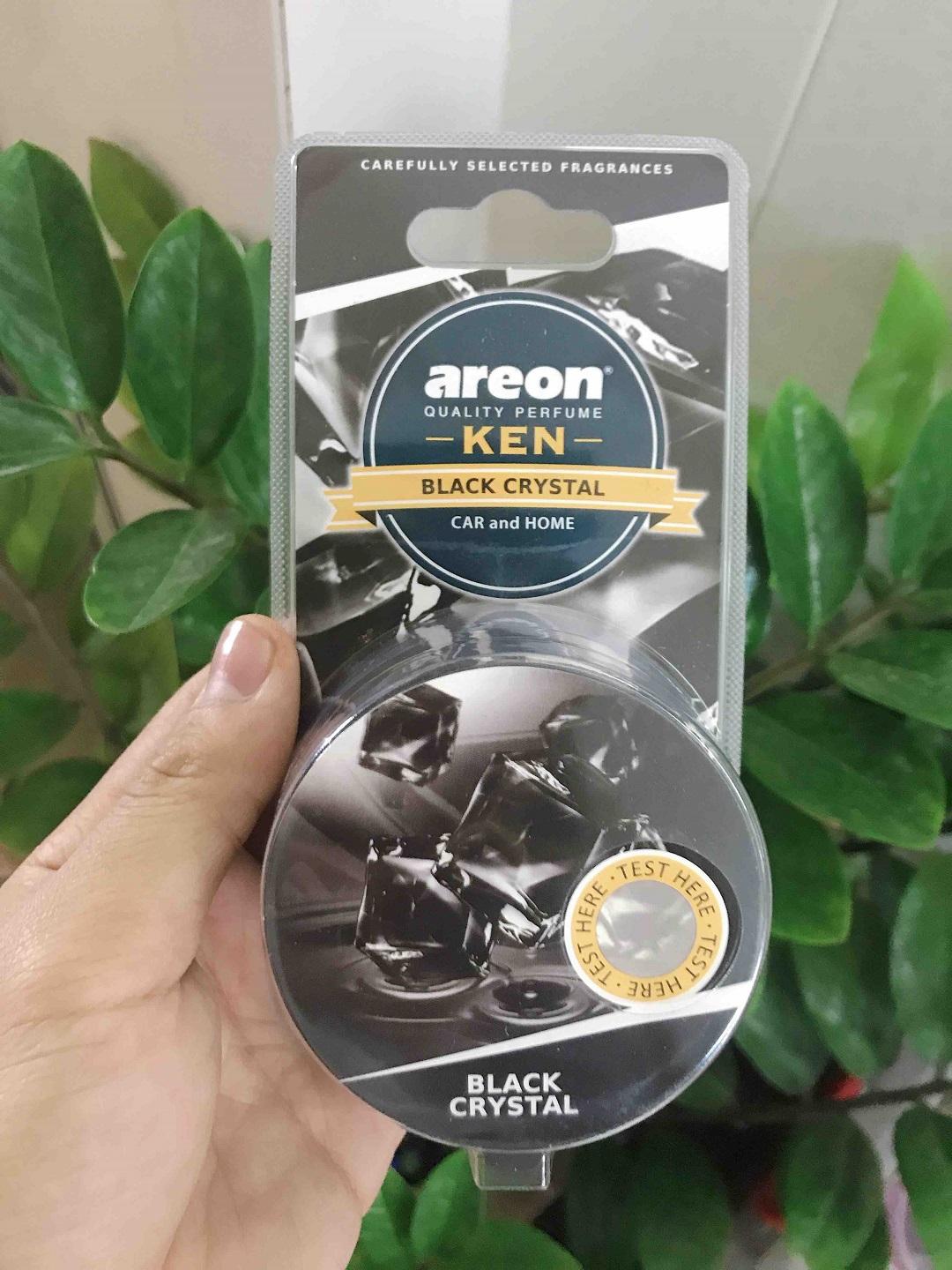 Sáp thơm ô tô hương Pha Lê Đen Nam tính nhập khẩu tặng kèm 1 cuộn keo hai mặt dán đồ chơi xe 10m