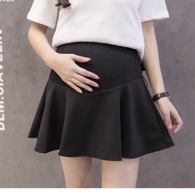 Chân váy bầu CÓ QUẦN BÊN TRONG