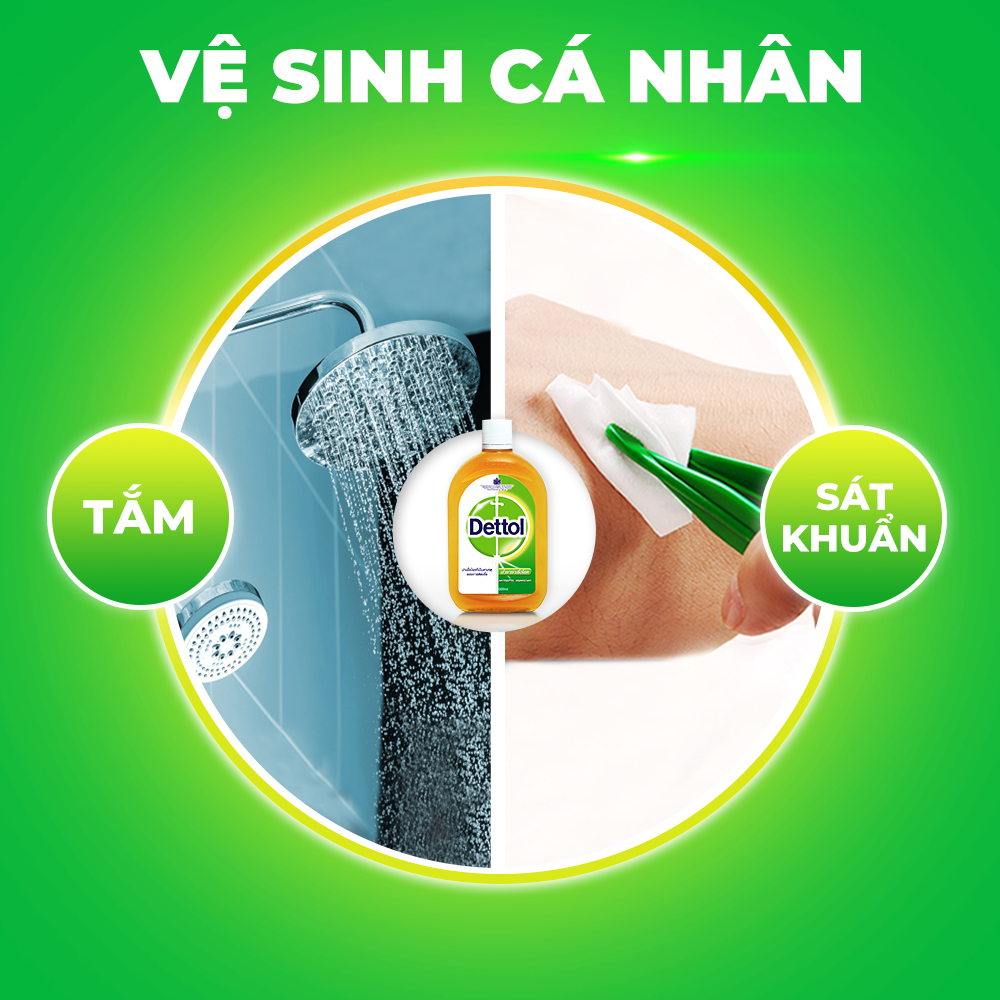 Dung dịch sát khuẩn Dettol 500ml