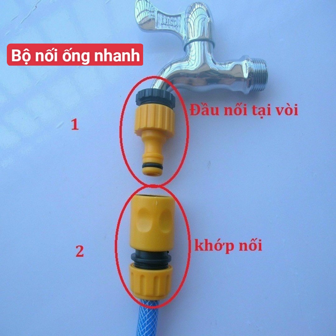 14mm 16mm plastic pipe 21, 27 screw thread quick installation faucet adapter