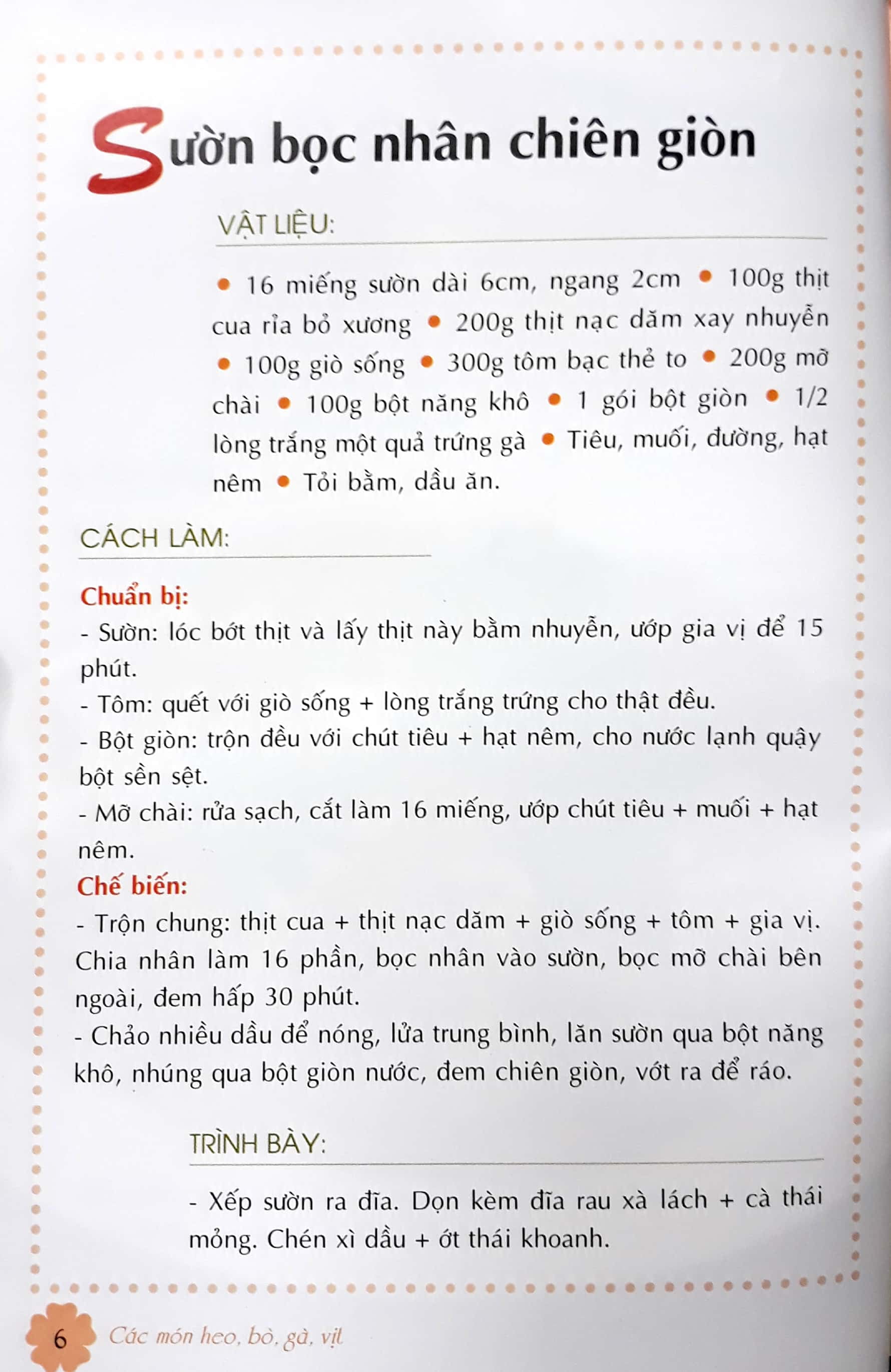 Fahasa - Các Món Heo, Bò, Gà, Vịt (Tái Bản)