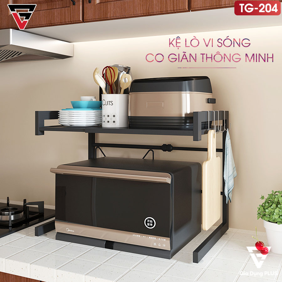 Kệ Để Lò Vi Sóng 1 Tầng (Đen)