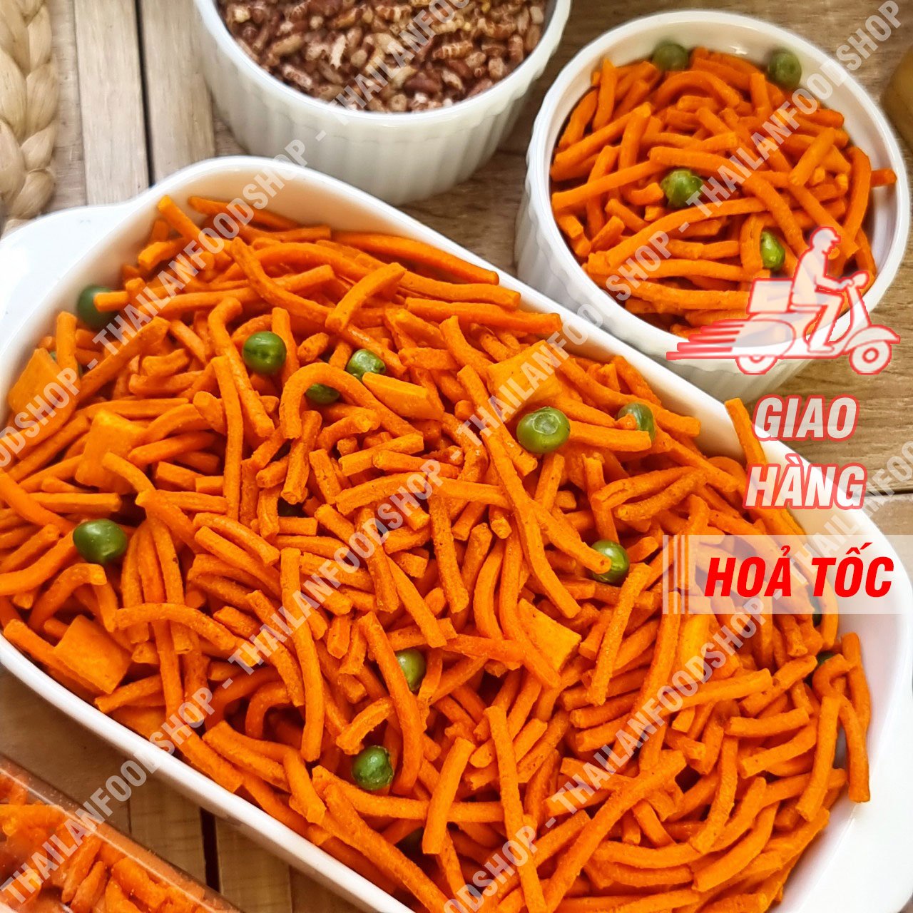 Bim Bim Que Đậu Hà Lan - Túi 1kg