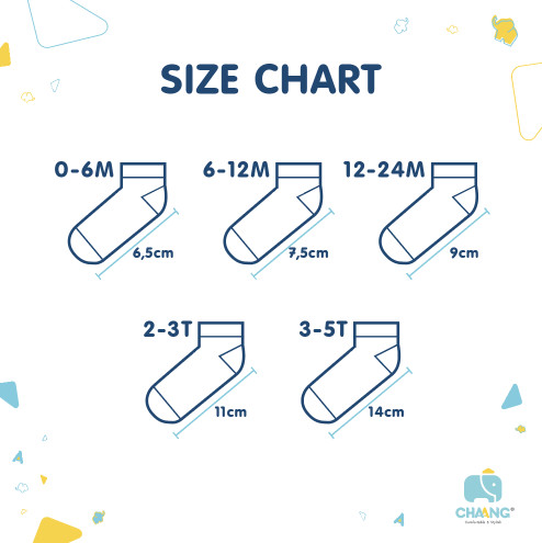 [CHAANG] Set 2 đôi tất lưới trắng/xanh Chaang